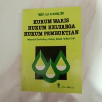 Hukum Waris, Hukum Keluarga, Hukum Pembuktian ; meenurut kitab undang-undang hukum perdata (BW)