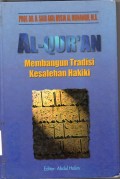 Al-quran Membangun Tradisi kesalahan hakiki