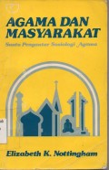 Agama dan Masyarakat;suatu pengantar sosiologi agama