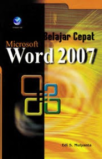 Image of Belajar Cepat Microsoft Word 2007