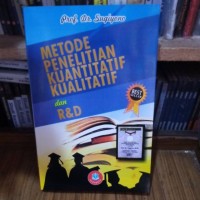 Image of Metode Penelitian Kuantitatif Kualitatif dan R&D