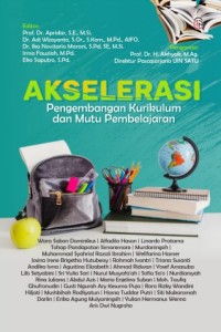 Image of AKSELERASI [Pengembangan Kurikulum dan Mutu Pembelajaran]