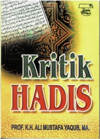 Image of KRITIK HADIS