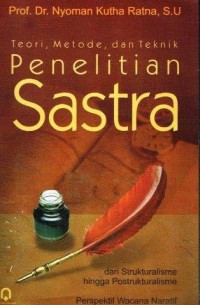 Image of Teori, Metode dan Teknik Penelitian Sastra