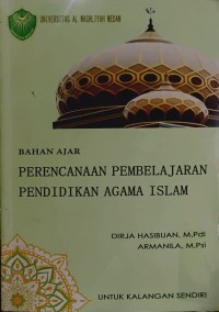 Image of Perencanaan Pembelajaran Pendidikan Agama Islam [Bahan Ajar]