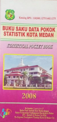 Image of Buku Saku Data Pokok Statistik Kota Medan