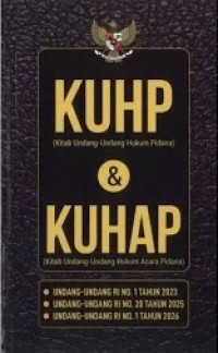 Image of KUHP & KUHAP