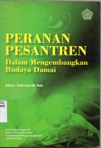Image of Peranan Pesantren;dalam mengembangkan budaya damai