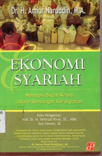 Image of Ekonomi Syariah;mnepis badai kerisis dalam semangat kerakyatan
