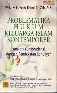 Image of Problematika Hukum Keluarga Islam Kontemporer