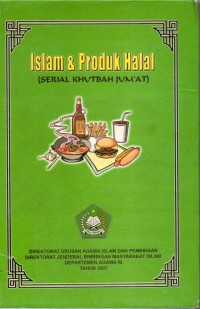 Image of Islam Produk Halal; Serial Khutbah Jum'at