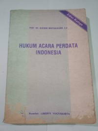 Image of Hukum Acara Perdata Indonesia