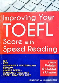 Image of Improving Your Toefl Score with Speed Reading